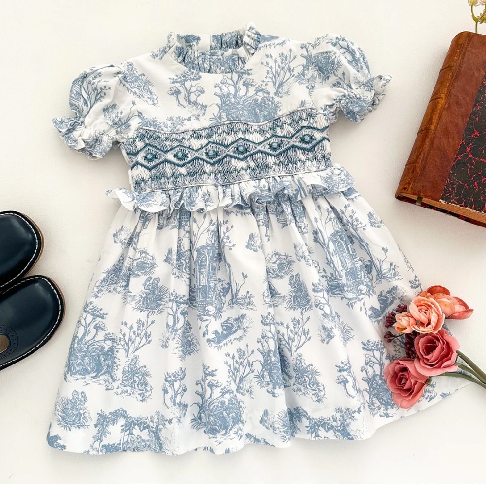 Pomme Hand Smoked Dress